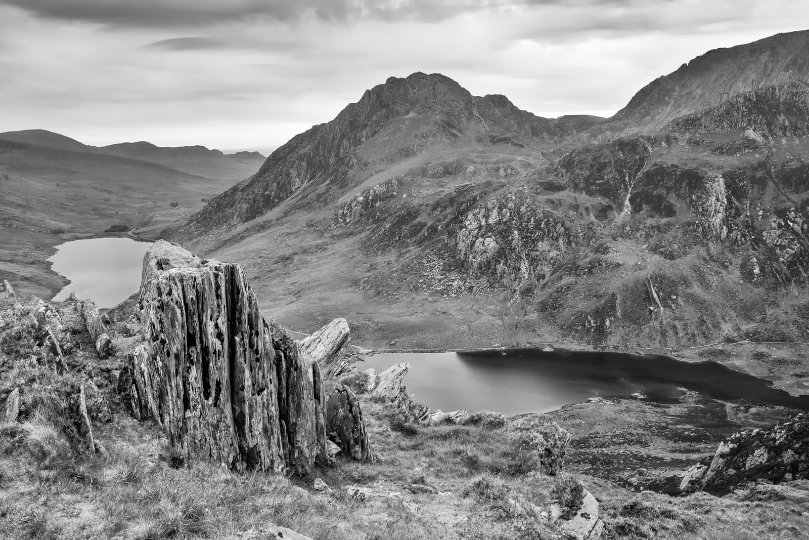 Tryfan from Y Garn | Eryri National Park (Snowdonia)