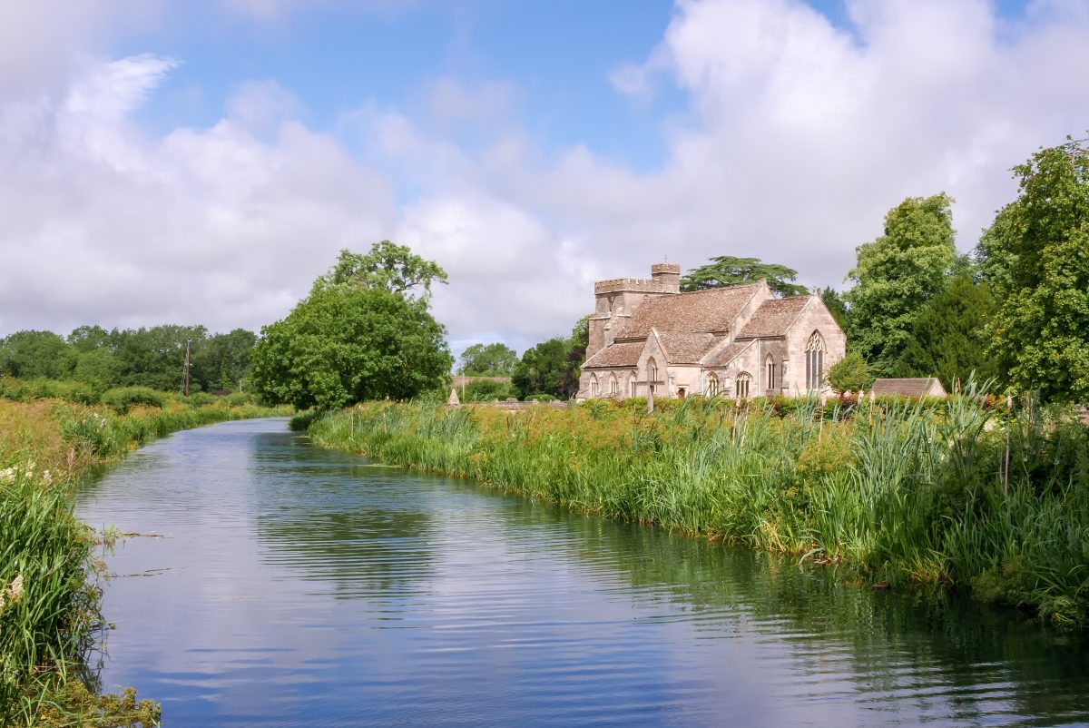 St Cyr's Church & Stroudwater Navigation